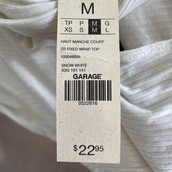 Garage | Ribbed Wrap Front Top - Picture 3 of 3